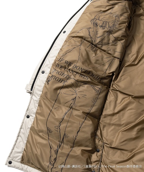 進撃の巨人 × NANGA AURORA DOWN COAT(EREN)（ダウンジャケット/コート