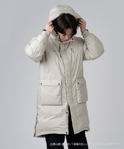 進撃の巨人 × NANGA AURORA DOWN COAT(EREN)（ダウンジャケット/コート