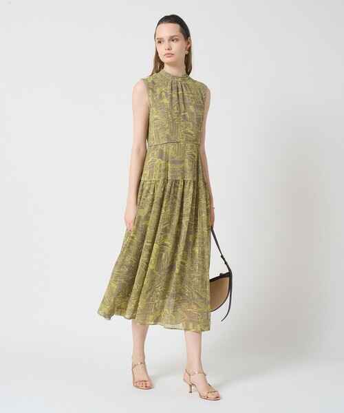 アナイ♡シティスケーププリントマキシワンピース ANAYI ワンピース シティスケーププリントマキシ : ZOZOTOWN