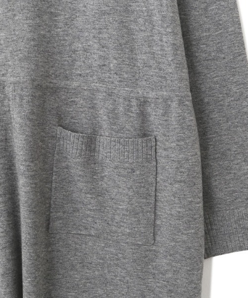 セール】フロントファスナーニットオールインワン（つなぎ