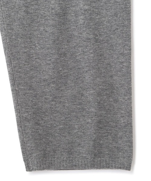 フロントファスナーニットオールインワン（つなぎ/オールインワン