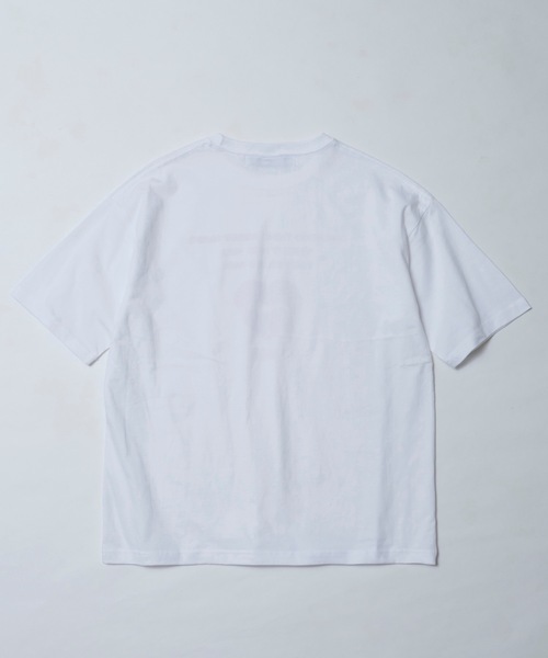 BACANCES ALL INCLUSIVE（バカンサスオールインクルーシブ）の「BC S/S T [NO PAIN]（Tシャツ/カットソー・メンズ・ホワイト/ネイビー・XL/L）」の9枚目の写真