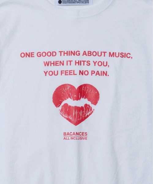 BACANCES ALL INCLUSIVE（バカンサスオールインクルーシブ）の「BC S/S T [NO PAIN]（Tシャツ/カットソー・メンズ・ホワイト/ネイビー・XL/L）」の13枚目の写真