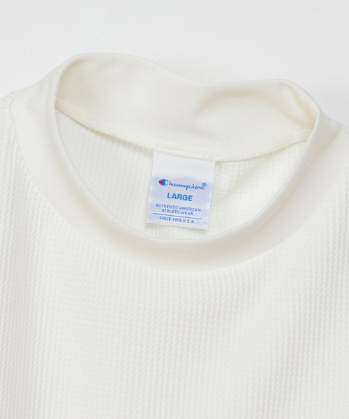 Champion Golf（チャンピオンゴルフ）の「【Champion/チャンピオン】メンズ GOLF モックネックシャツ（Tシャツ/カットソー・メンズ・レッド/ブラック/グリーン/ネイビー/オフホワイト・X-LARGE/LARGE/MEDIUM）」の8枚目の写真