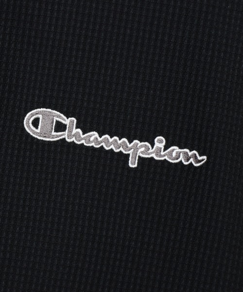Champion Golf（チャンピオンゴルフ）の「【Champion/チャンピオン】メンズ GOLF モックネックシャツ（Tシャツ/カットソー・メンズ・レッド/ブラック/グリーン/ネイビー/オフホワイト・X-LARGE/LARGE/MEDIUM）」の10枚目の写真