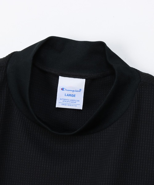 Champion Golf（チャンピオンゴルフ）の「【Champion/チャンピオン】メンズ GOLF モックネックシャツ（Tシャツ/カットソー・メンズ・レッド/ブラック/グリーン/ネイビー/オフホワイト・X-LARGE/LARGE/MEDIUM）」の12枚目の写真