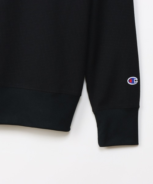 Champion Golf（チャンピオンゴルフ）の「【Champion/チャンピオン】メンズ GOLF モックネックシャツ（Tシャツ/カットソー・メンズ・レッド/ブラック/グリーン/ネイビー/オフホワイト・X-LARGE/LARGE/MEDIUM）」の13枚目の写真