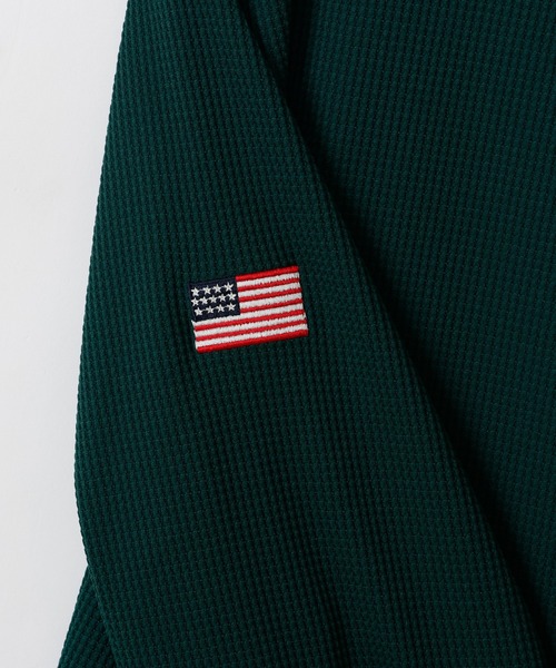 Champion Golf（チャンピオンゴルフ）の「【Champion/チャンピオン】メンズ GOLF モックネックシャツ（Tシャツ/カットソー・メンズ・レッド/ブラック/グリーン/ネイビー/オフホワイト・X-LARGE/LARGE/MEDIUM）」の18枚目の写真