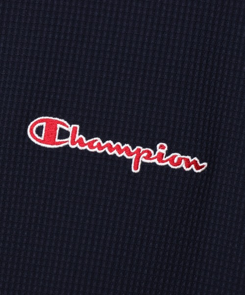 Champion Golf（チャンピオンゴルフ）の「【Champion/チャンピオン】メンズ GOLF モックネックシャツ（Tシャツ/カットソー・メンズ・レッド/ブラック/グリーン/ネイビー/オフホワイト・X-LARGE/LARGE/MEDIUM）」の20枚目の写真