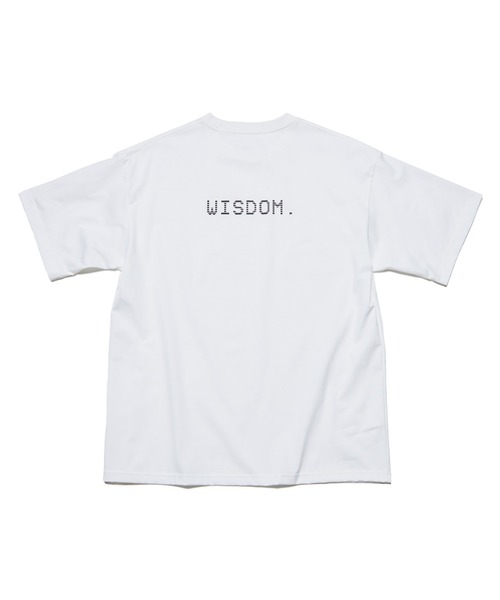 SOPHNET.(ソフネット)の「WISDOM. TEE(Tシャツ/カットソー・メンズ・ホワイト/ブラック・2/4/3/1/5)」の2枚目の写真