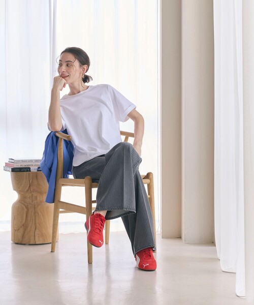 PUMA（プーマ）の「＜PUMA＞スピードキャット OG スニーカー（スニーカー・レディース・レッド/ブラック/ブラウン/ライム/ネイビー/クリーム・23.5cm/23cm/24cm/25cm/24.5cm）」の19枚目の写真