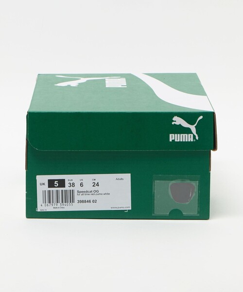 PUMA（プーマ）の「＜PUMA＞スピードキャット OG スニーカー（スニーカー・レディース・レッド/ブラック/ブラウン/ライム/ネイビー/クリーム・23.5cm/23cm/24cm/25cm/24.5cm）」の15枚目の写真