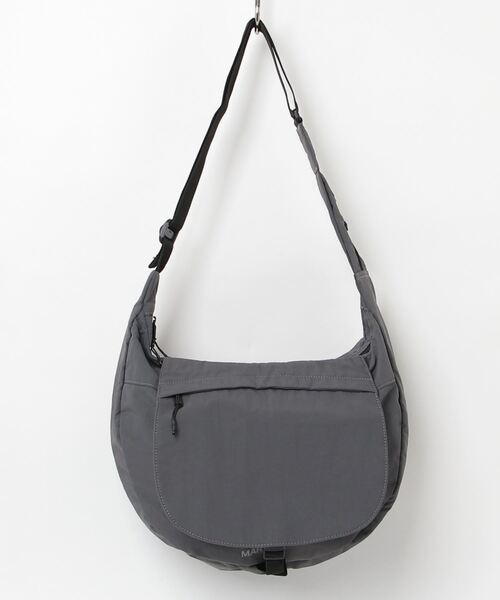 MARMOT CAPITAL（マーモットキャピタル）の「MARMOT CAPITAL / マーモットキャピタル：CROSS BAG：25SS-G-01[DEA]（ショルダーバッグ・レディース・ブルー系その他/グレー・FREE）」の2枚目の写真