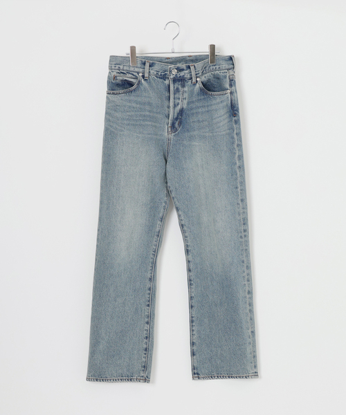 EDIFICE（エディフィス）の「LE JEAN(ルジーン)12.5oz ユーロ ストレートデニム（デニムパンツ・メンズ・ネイビー/ライトブルー/ブルー・SMALL/MEDIUM/LARGE）」の3枚目の写真