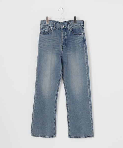 EDIFICE（エディフィス）の「LE JEAN(ルジーン)12.5oz ユーロ ストレートデニム（デニムパンツ・メンズ・ネイビー/ライトブルー/ブルー・SMALL/MEDIUM/LARGE）」の2枚目の写真
