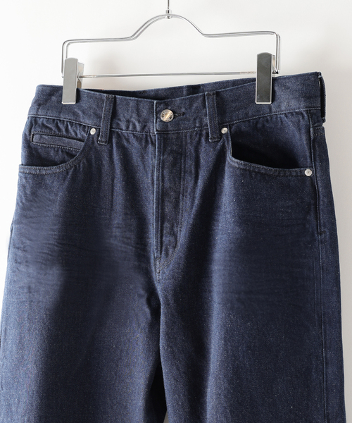 EDIFICE（エディフィス）の「LE JEAN(ルジーン)12.5oz ユーロ ストレートデニム（デニムパンツ・メンズ・ネイビー/ライトブルー/ブルー・SMALL/MEDIUM/LARGE）」の13枚目の写真