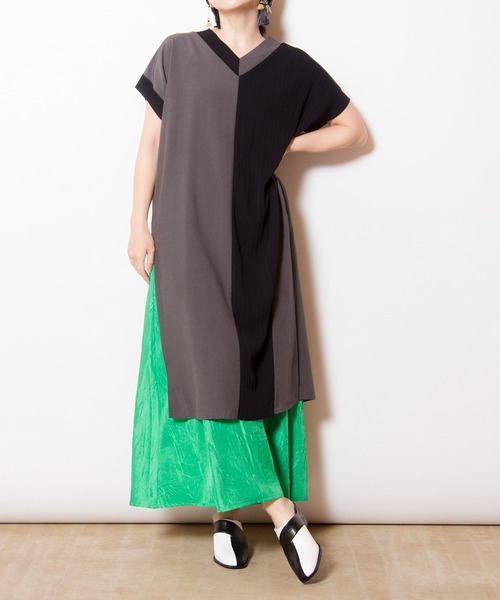 OSMOSIS（オズモーシス）の「ワッシャーフレアースカート（スカート・レディース・ブルー/グリーン/ブラック・ONE SIZE）」の22枚目の写真