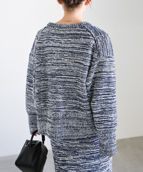 セール】メランジニットカーディガン（カーディガン/ボレロ）｜select