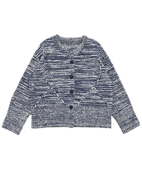 セール】メランジニットカーディガン（カーディガン/ボレロ）｜select