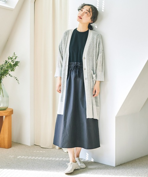 and myera(アンド マイラ)の「and myera ドッキングワンピース(ワンピース・レディース・ブラック・L/M/LL/S)」の8枚目の写真