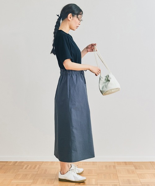 and myera(アンド マイラ)の「and myera ドッキングワンピース(ワンピース・レディース・ブラック・L/M/LL/S)」の5枚目の写真