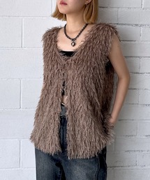 PAGEBOY | フェザーファーベスト(ベスト)