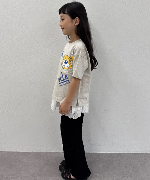UCLA(ユーシーエルエー)の「【WEB限定】【KIDS】【UCLA】TYPY別注柄プリントTEE(Tシャツ/カットソー・キッズ・グリーン/オフホワイト/チャコールグレー・XX-LARGE/X-LARGE/LARGE/MEDIUM/SMALL)」の9枚目の写真