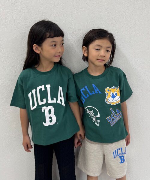 UCLA(ユーシーエルエー)の「【WEB限定】【KIDS】【UCLA】TYPY別注柄プリントTEE(Tシャツ/カットソー・キッズ・グリーン/オフホワイト/チャコールグレー・XX-LARGE/X-LARGE/LARGE/MEDIUM/SMALL)」の16枚目の写真