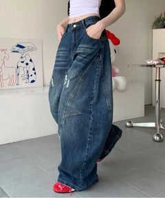 セール】【OneTeaSpoon/ワンティースプーン】BARREL MID WAIST