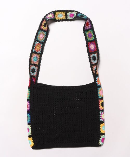 tone(トーン)の「【88eighty-eight】カラフルフラワークロシェショルダーバッグ【import】(MA)(ショルダーバッグ・レディース・ブラック/ベージュ/ホワイト・FREE)」の16枚目の写真