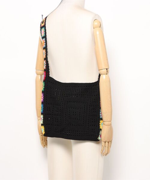 tone(トーン)の「【88eighty-eight】カラフルフラワークロシェショルダーバッグ【import】(MA)(ショルダーバッグ・レディース・ブラック/ベージュ/ホワイト・FREE)」の19枚目の写真