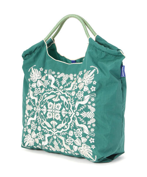 Ball&Chain（ボールアンドチェーン）の「Ball&Chain(ボールアンドチェーン) Hawaiian Bandana/Mサイズ（トートバッグ・レディース・オレンジ/ダークグリーン系・F）」の2枚目の写真