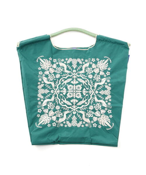 Ball&Chain（ボールアンドチェーン）の「Ball&Chain(ボールアンドチェーン) Hawaiian Bandana/Mサイズ（トートバッグ・レディース・オレンジ/ダークグリーン系・F）」の8枚目の写真