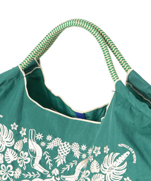 Ball&Chain（ボールアンドチェーン）の「Ball&Chain(ボールアンドチェーン) Hawaiian Bandana/Mサイズ（トートバッグ・レディース・オレンジ/ダークグリーン系・F）」の6枚目の写真
