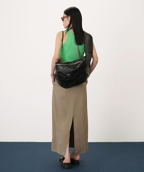 DISPATCHER NO.8(ディスパッチャーナンバーエイト)の「ホルターネックワンピース(ワンピース・レディース・ベージュ/ブラック/ライトブルー・ONE SIZE)」の7枚目の写真