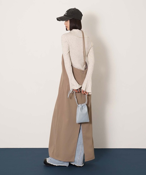 DISPATCHER NO.8(ディスパッチャーナンバーエイト)の「ホルターネックワンピース(ワンピース・レディース・ベージュ/ブラック/ライトブルー・ONE SIZE)」の15枚目の写真