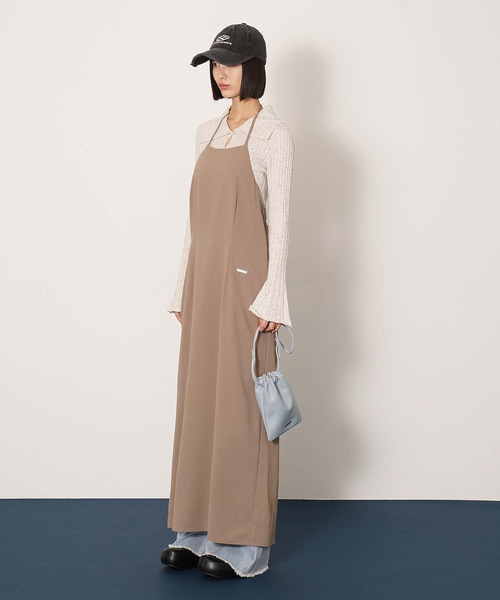 DISPATCHER NO.8(ディスパッチャーナンバーエイト)の「ホルターネックワンピース(ワンピース・レディース・ベージュ/ブラック/ライトブルー・ONE SIZE)」の17枚目の写真