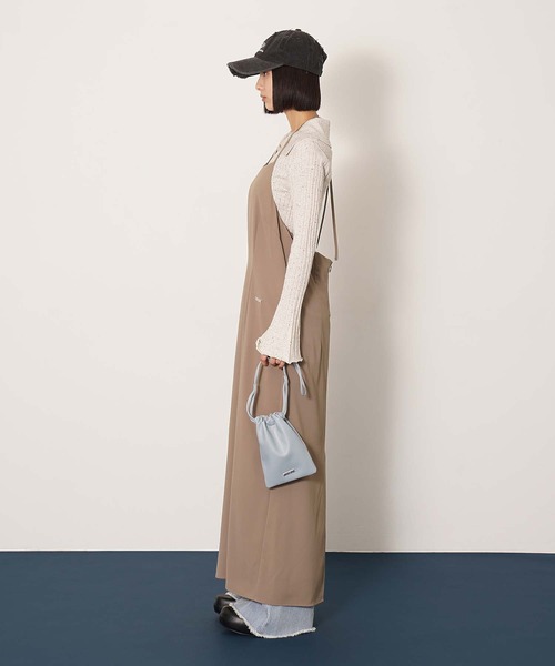 DISPATCHER NO.8(ディスパッチャーナンバーエイト)の「ホルターネックワンピース(ワンピース・レディース・ベージュ/ブラック/ライトブルー・ONE SIZE)」の18枚目の写真