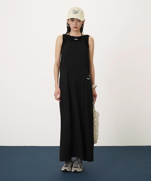 DISPATCHER NO.8(ディスパッチャーナンバーエイト)の「ホルターネックワンピース(ワンピース・レディース・ベージュ/ブラック/ライトブルー・ONE SIZE)」の20枚目の写真