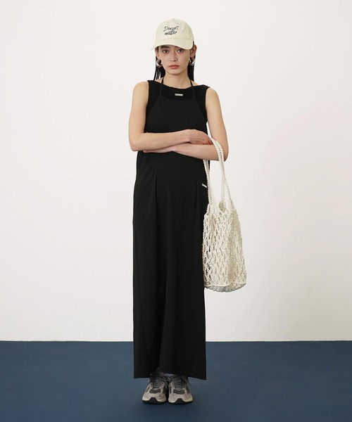 DISPATCHER NO.8(ディスパッチャーナンバーエイト)の「ホルターネックワンピース(ワンピース・レディース・ベージュ/ブラック/ライトブルー・ONE SIZE)」の21枚目の写真