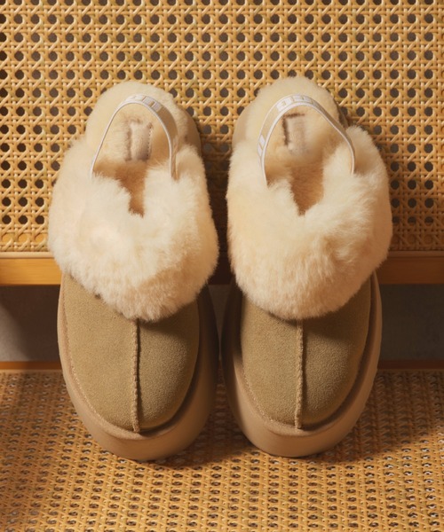 UGG(アグ)の「UGG W FUNKETTE / アグ ファンケット(サンダル・レディース・ベージュ・25.0cm/24.0cm/23.0cm/22.0cm)」の8枚目の写真