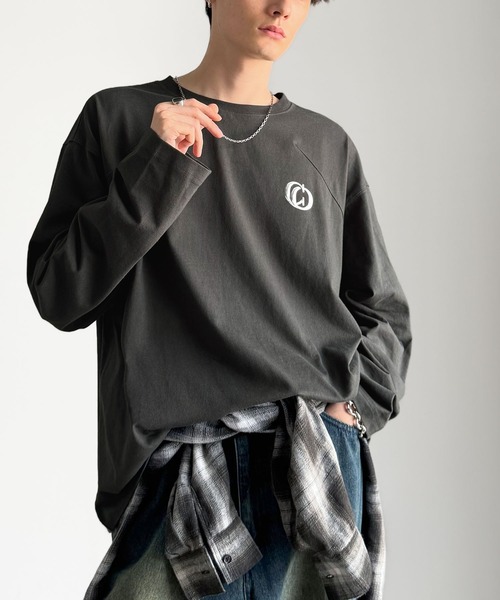 Classical Origin(クラシカルオリジン)の「「1枚でキマる。」綿100%ダーツ切り替えオーバーサイズTシャツ/Dart Stitching Oversized T-Shirt(Tシャツ/カットソー・メンズ・ホワイト/イエロー/チャコール・SMALL/MEDIUM/LARGE)」の19枚目の写真