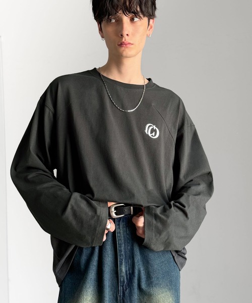 Classical Origin(クラシカルオリジン)の「「1枚でキマる。」綿100%ダーツ切り替えオーバーサイズTシャツ/Dart Stitching Oversized T-Shirt(Tシャツ/カットソー・メンズ・ホワイト/イエロー/チャコール・SMALL/MEDIUM/LARGE)」の21枚目の写真