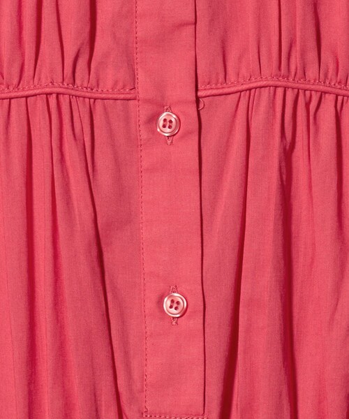 EMMEL REFINES(エメルリファインズ)の「<EMMEL REFINES>EM パイピング ティアード ロングワンピース(ワンピース・レディース・ブラック/ピンク/コバルトブルー・FREE)」の8枚目の写真