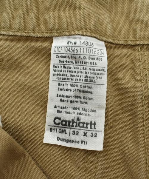 Carhartt（カーハート）の「【USED】Carhartt ダック ペインターパンツ（カーゴパンツ・メンズ・ブラウン・LARGE）」の8枚目の写真