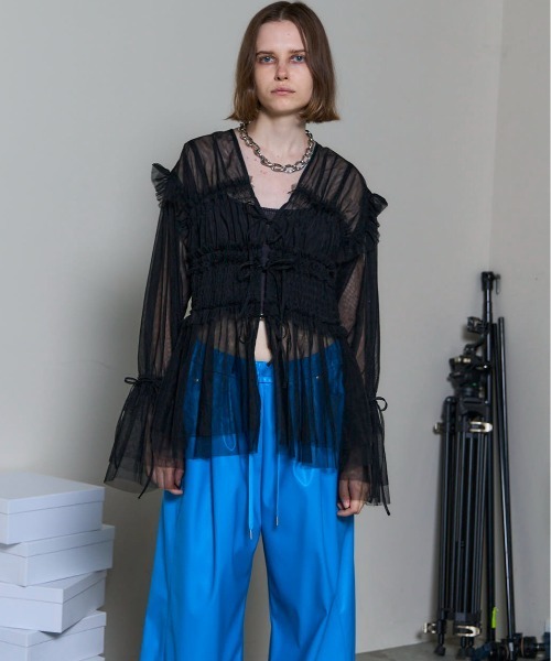 トップス MAISON SPECIAL Multiway Tulle Corset MAISON SPECIAL Multiway Tulle Corset