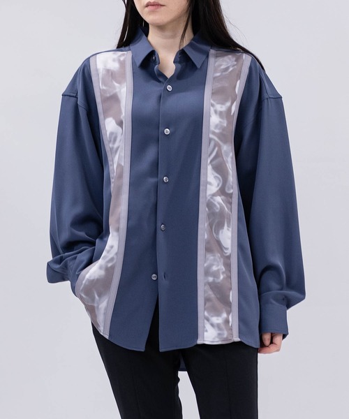 ⭐︎超美品⭐︎minimal sheerシャツ ミニマルシアーシャツ（シャツ／ブラウス）｜AP STUDIO（エーピー