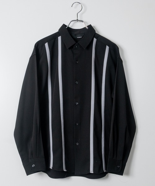 a】〔NAIVE MAGIC〕ナチュラルストレッチ フロントライン ルーズサイズ