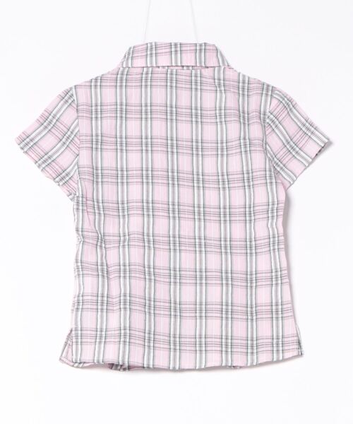 Paloma wool Malvo ロゴシャツ　ピンクチェック Paloma wool Malvo ロゴシャツピンクチェック