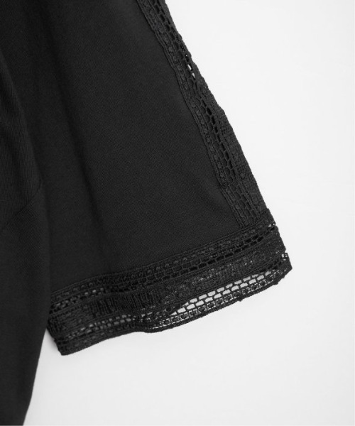 LBC（エルビーシー）の「スリーブレースカットプルオーバー（Tシャツ/カットソー・レディース・ブラウン/ブラック/ホワイト・M）」の5枚目の写真